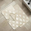 Tappeto Bagno Giro Water Square, Parure 3 Pezzi