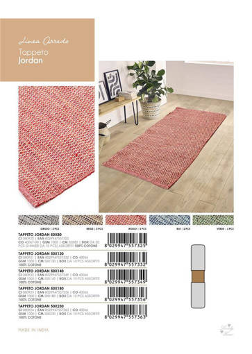 Tappeto Jordan 50x230
