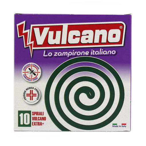 Vulcano 10 Spirali Verdi Extra +