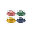 C&K Porta Torta Basso Newton Cm33,5Xh11,5 Ass 