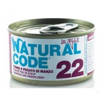 Natural Code 22 Tonno E Fegato Di Manzo, Lattina 85G