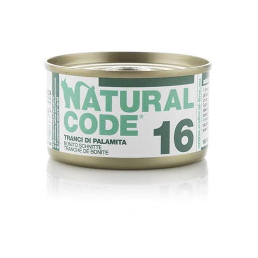 Natural Code 16 Tranci Di Palamita  , Lattina 85G