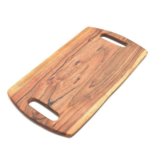 Mercury Vassoio Tagliere In Legno Naturale 45X24Xh.1,5Cm