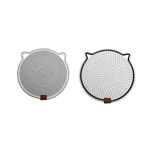 Mercury Tappetino Gatto In Corda  40X40 Cm Colori Assortiti
