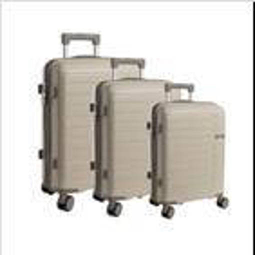 Valigie On The Go Bic Beige-khaki, 3 Pezzi