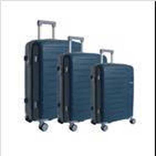 Valigie On The Go Bic Blu Sc-azz, 3 Pezzi