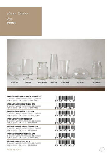 Vaso Vetro Ruhland 19x25,5 cm