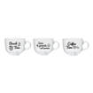Tazza Vetro Jumbo Stamp Clara 500 Ml Assortiti