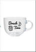 Tazza Vetro Jumbo Stamp Clara 500 Ml Assortiti