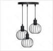 Lampadario in ferro (lampadina esclusa) E27*3