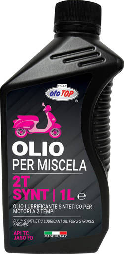Ototop Olio Motore 2T Synt Per Moto E Scooter Ototop 1 Lt