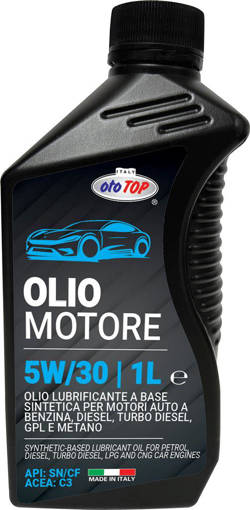 Ototop Olio Motore 5W/30 Ototop 1 Lt