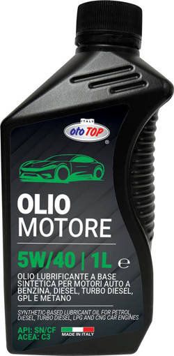 Ototop Olio Motore 5W/40 Ototop 1 Lt
