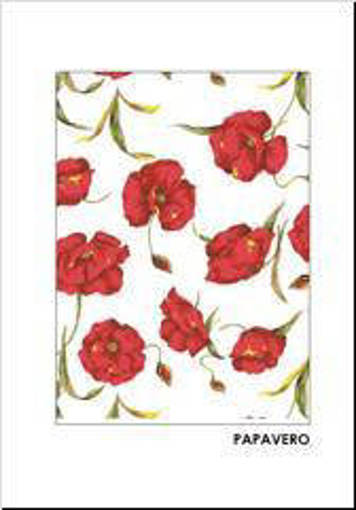 Tovaglia Rotolo Crystal PVC 20Mth140 Stampato Papaver