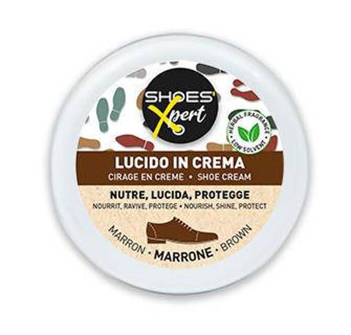 Shoes'Xpert Lucido In Vasetto Marrone 50Ml