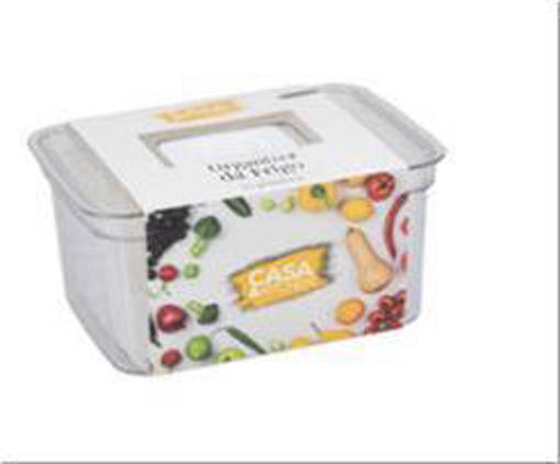 Organizer Frigorifero C/Coperchio 2L Cm21X15X10,5 C&K