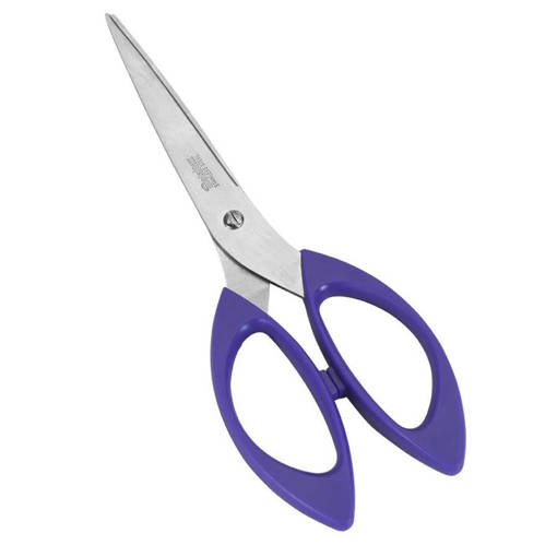 Metaltex Forbici Inox Manico Plastica Flippy, 1 pezzo, Colori Assortiti