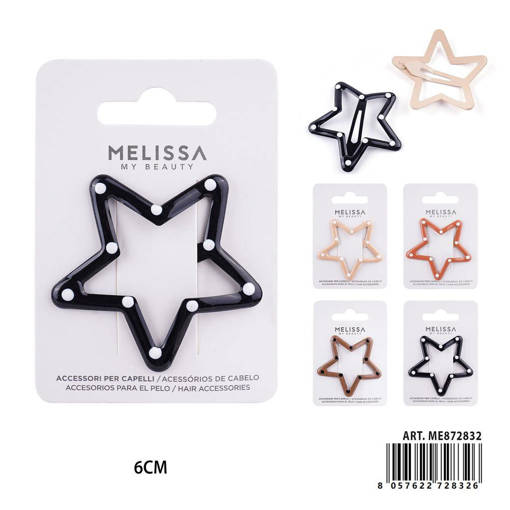 MELISSA CLIP CAPELLI 6CM 