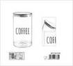 Dc Casa Baratt.Vetro C/Cop.1100Ml 10X17.5 Coffee