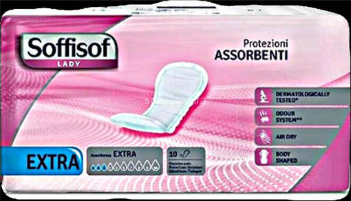 Soffisoff Lady Extra 10 pz, Dispositivo Medico