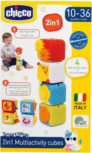 Chicco - Gioco S2P Cubi Multiattivita' 2In1 00011857000000