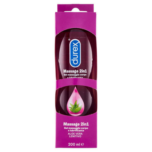 Durex Gel Massage 2 In 1 Aloe Vera - 200 ml