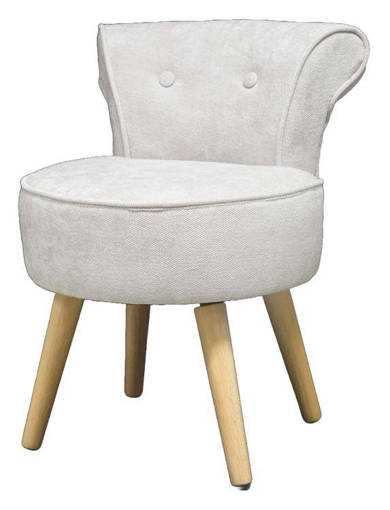 POLTRONA PARIGI VOGUE CREMA 45X45X61CM