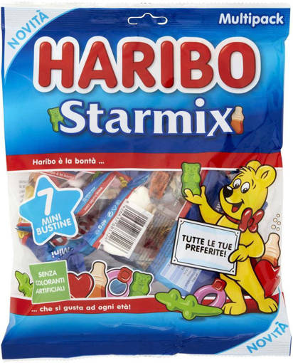 Haribo Caramelle STARMIX MKT GR.40X7                         new