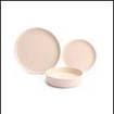 Piatti Evelyn Crema, 18 Pezzi