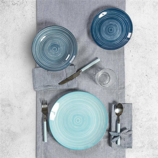 Piatti Anna Acqua, 18 Pezzi