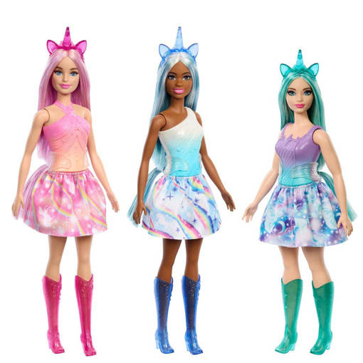 Mattel - Barbie - Barbie Fairytale Unicorni ass.to HRR12