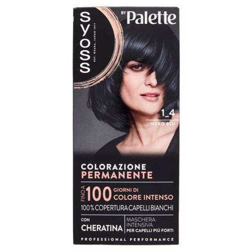 Syoss By Palette 1-4 Nero Blu 2T3