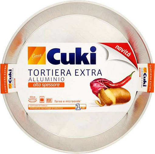 Cuki Teglie Extra Ts30 Torta, 1 Porzione, Vaschette Forno e Microonde