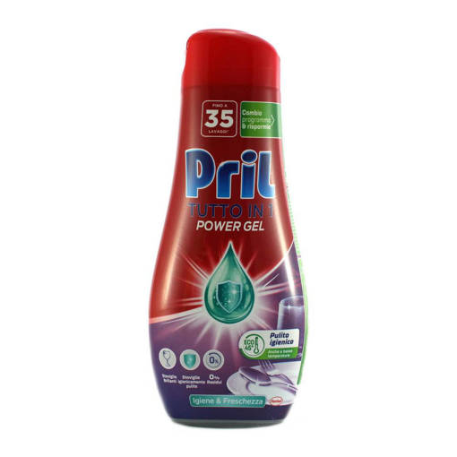 Pril Tutto In Uno Gel Sciogligrasso 630 ml 35 Lavaggi