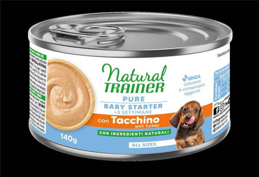Natural Trainer Cane Baby Starter 140 g Tacchino