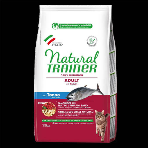 Natural Trainer Gatto Adulto 1,5 kg con Tonno