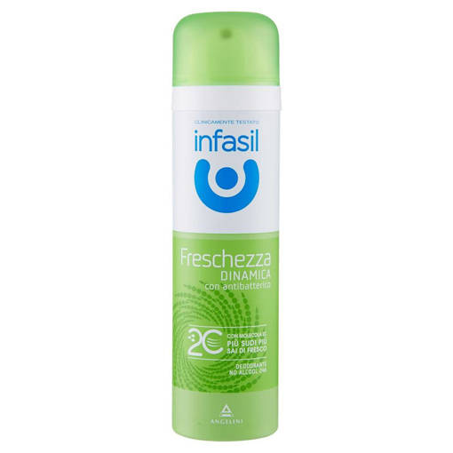 infasil Freschezza Dinamica Deo150MLSpray con antibatterico