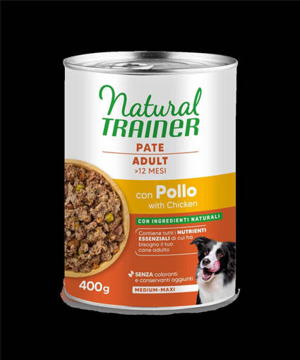 Natural Trainer Wet Mant. Patè Pollo 400Gr
