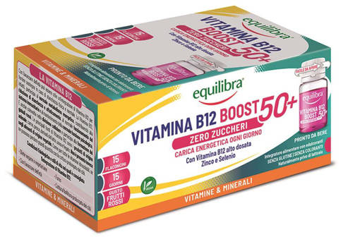 Equilibra Vitamina B12 Boost 50+ 15 Flaconcini