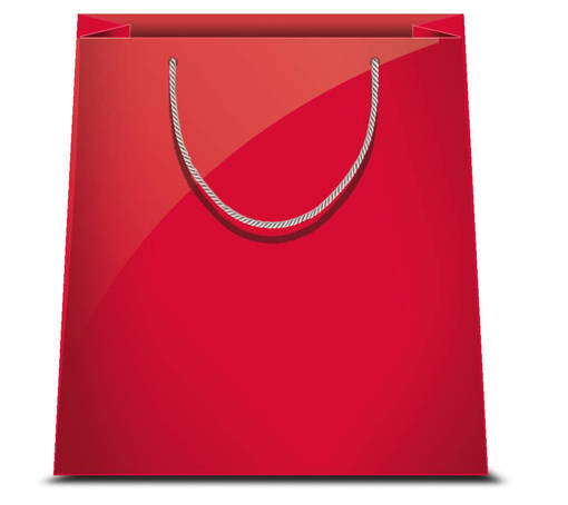 Marpimar - Shopper Monocolore Rossa Formato Media LX04