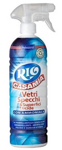 Rio Casamia Vetri Specchi e Superfici Lucide Con Ammoniacai 800 ml