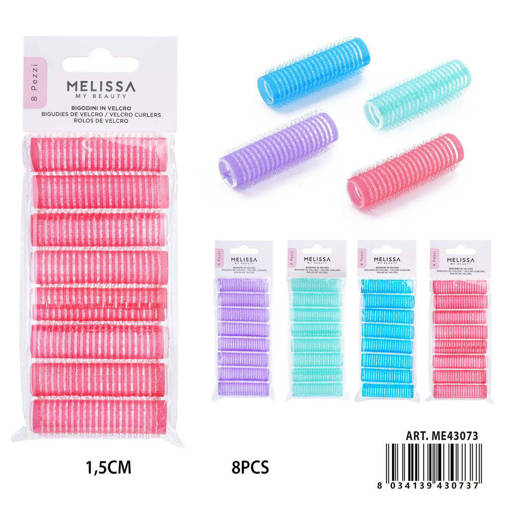 Melissa Bigodini Velcro 1.5Cm 8Pz