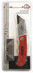 Kombo Taglierino Con Lama In Acciaio Inox Pieghevole,  Manico In Metallo. Blocco Automatico. 5 Lame Incluse.