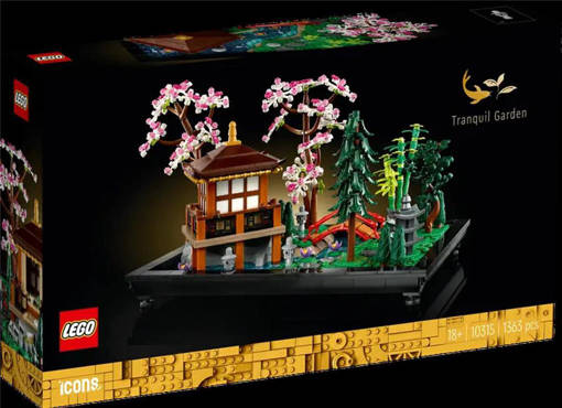 Lego Icons 10315 Il Giardino Tranquillo