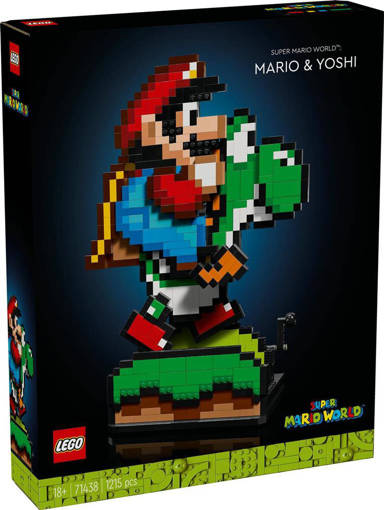 Lego Super Mario 71438 Super Mario World™: Mario e Yoshi