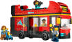 Lego City Great Vehicles 60407 Autobus turistico rosso a due piani