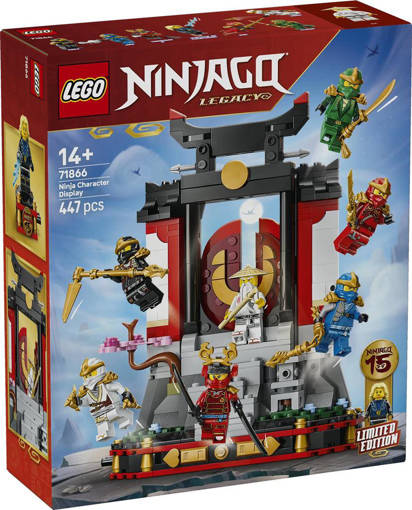Lego Ninjago 71866 Display personaggi Ninja – 15° anniversario