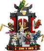 Lego Ninjago 71866 Display personaggi Ninja – 15° anniversario