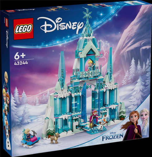 Lego Disney Princess 43244 Il Palazzo di ghiaccio di Elsa