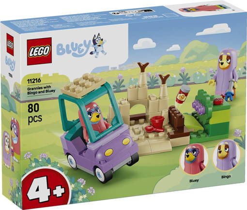Lego Bluey 11216 Nonne con Bingo e Bluey
